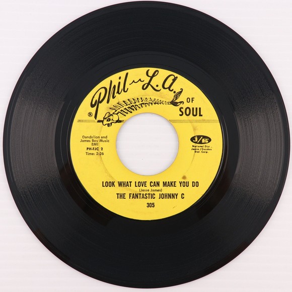 The Fantastic Johnny C – Boogaloo Down Broadway/Look What Love 45 rpm 7" Record - Picture 6 of 8